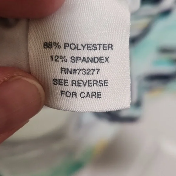 Mudd Green and White Sleeveless Sundress, XL - Picture 3 of 7